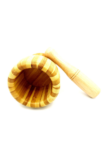 Mortier bois exotique