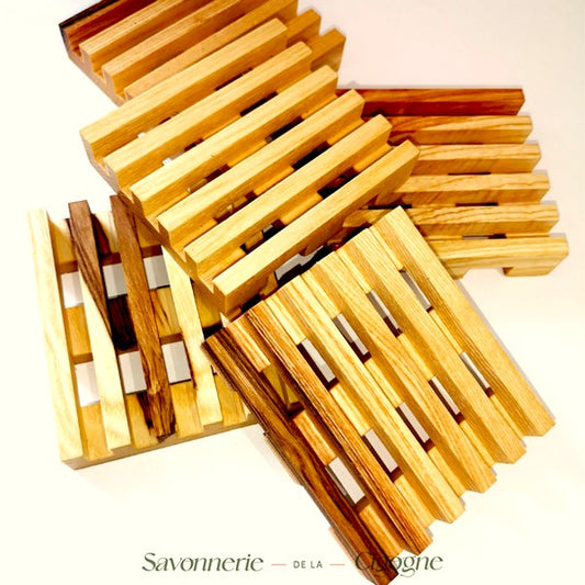 Porte savon bois