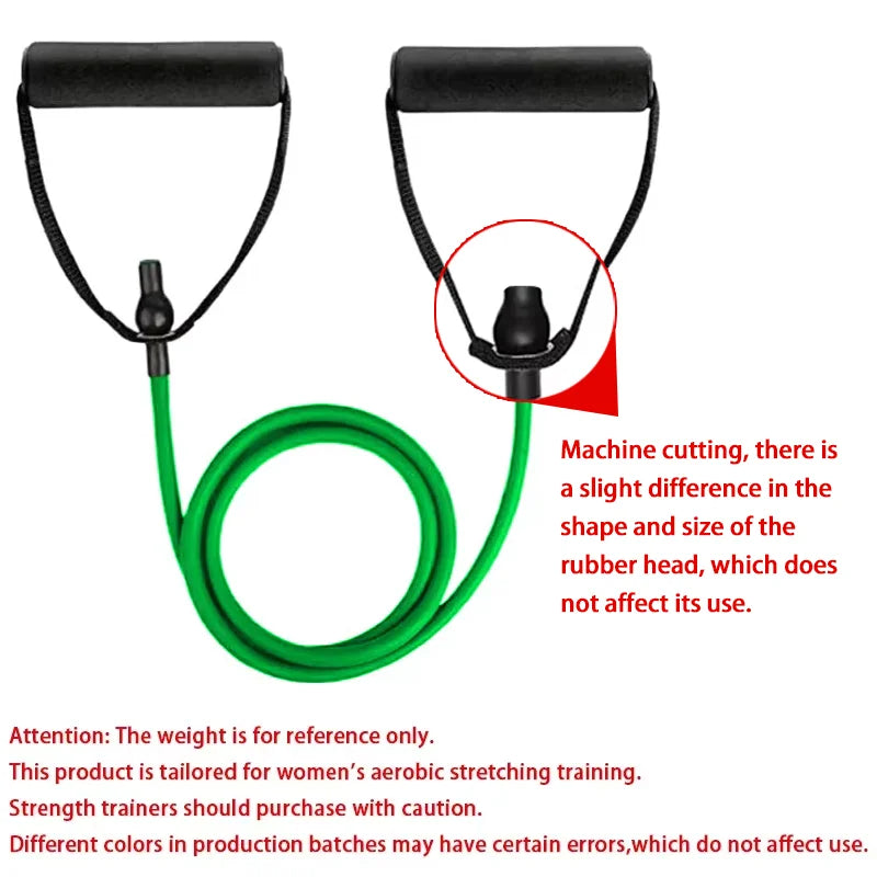 Bandes de résistance avec poignées, bandes d'exercice, bandes d'entraînement avec poignées pour hommes et femmes, équipement de musculation à la maison