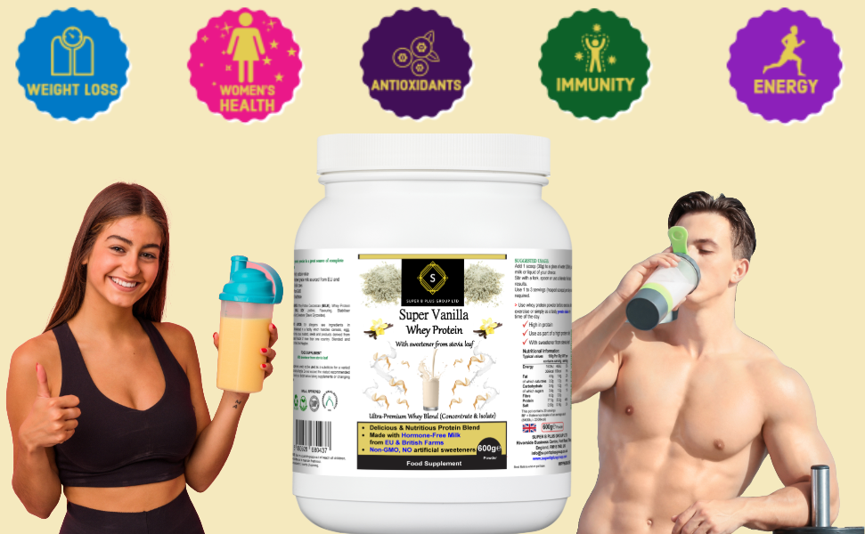 Super Vanilla Whey Protein-4