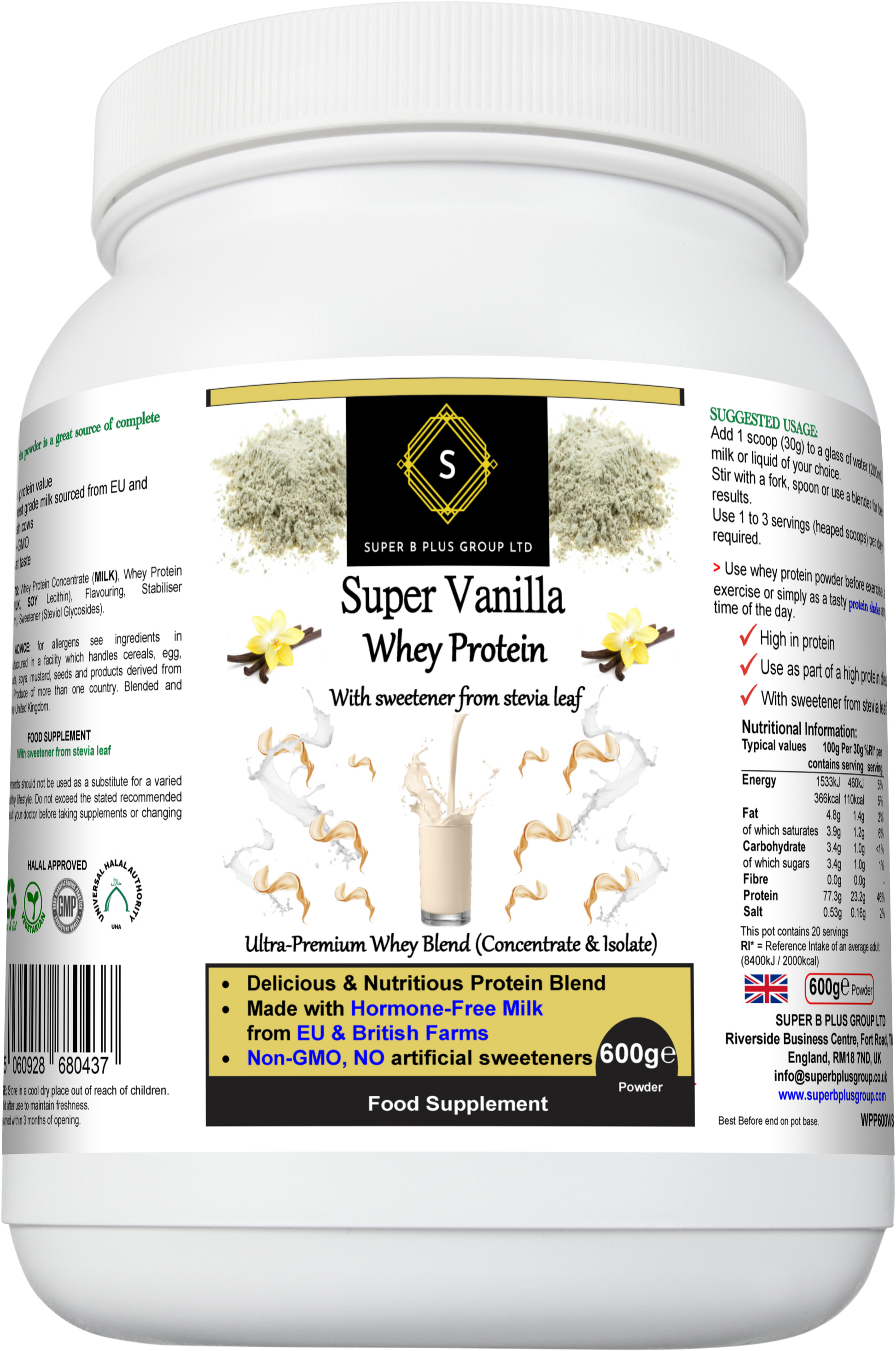 Super Vanilla Whey Protein-3