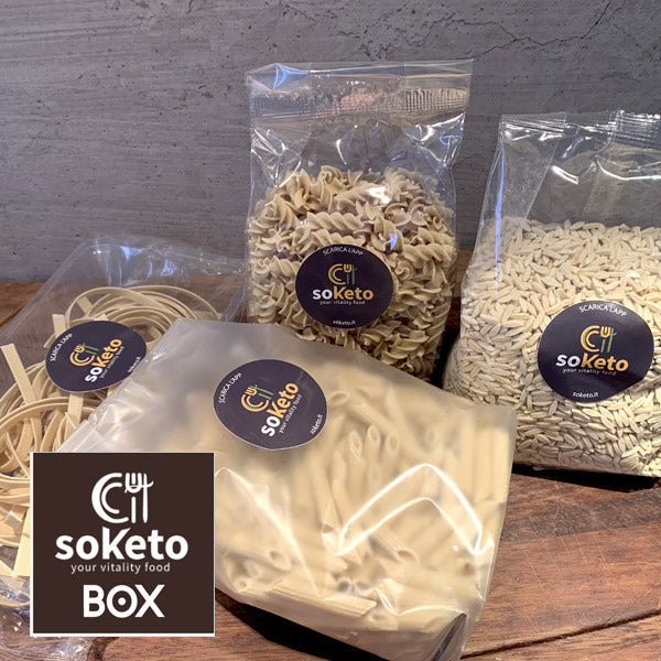 "BOX MIX PASTA" Pasta Low Carb e RISO per Dieta Keto | Proteica | 1% Zuccheri | 36% Proteine-3