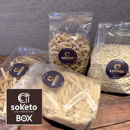 "BOX MIX PASTA" Pasta Low Carb e RISO per Dieta Keto | Proteica | 1% Zuccheri | 36% Proteine-3